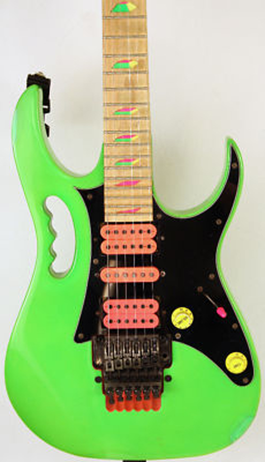 The 1987 Ibanez Jem appealed to a younger Pete Prown’s hard-rock tastes. Image courtesy of Pete Prown.